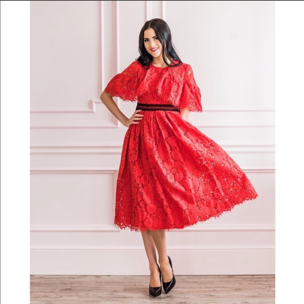 Rachell Parcell London Lace Dress